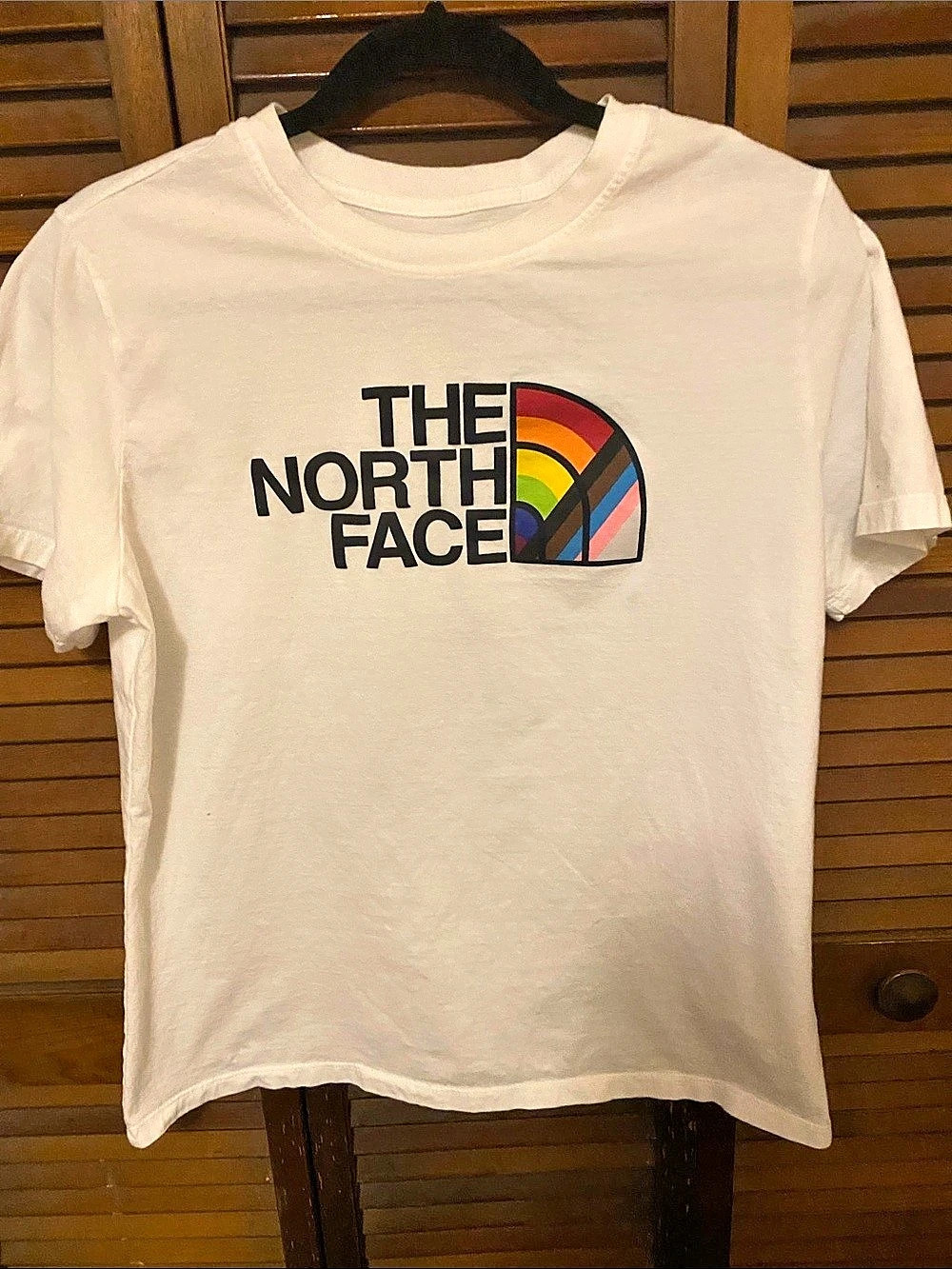 The North Face Women's Short-Sleeve Pride Tee White XL